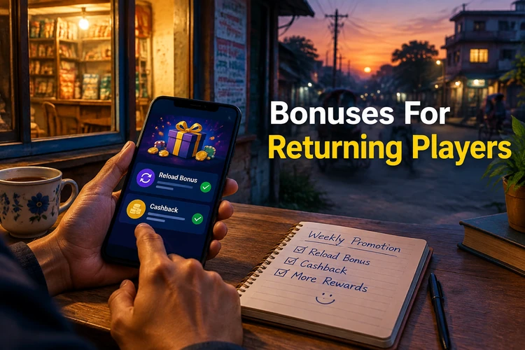 Reload Deals and Cashback for Returning Players